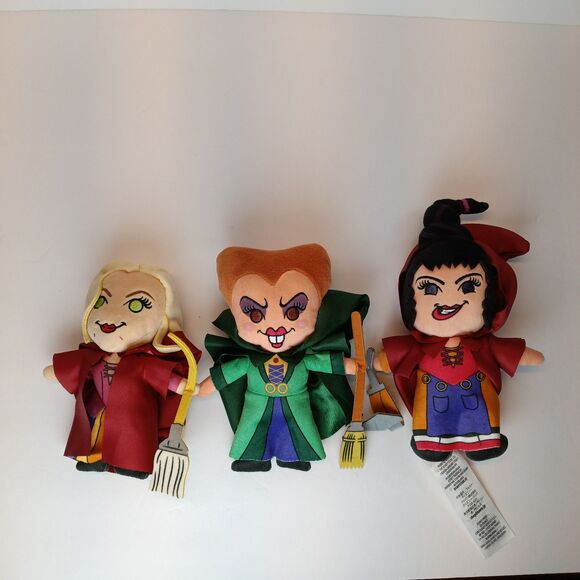 Disney Hocus Pocus Sanderson Sisters Plushie Set - Picture 2 of 12
